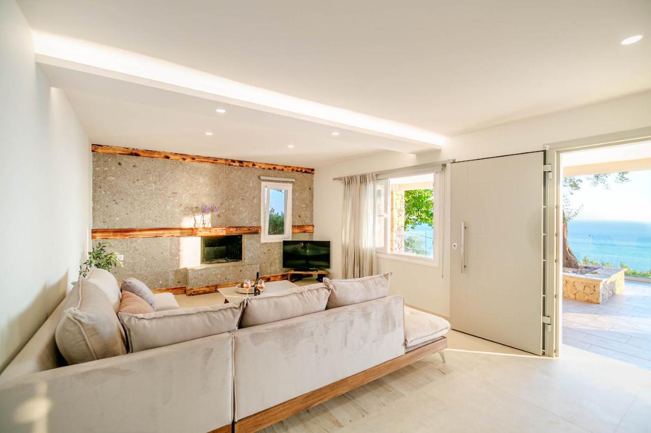 Ocean View Luxury Villa Ethra Kontogialos Exterior foto