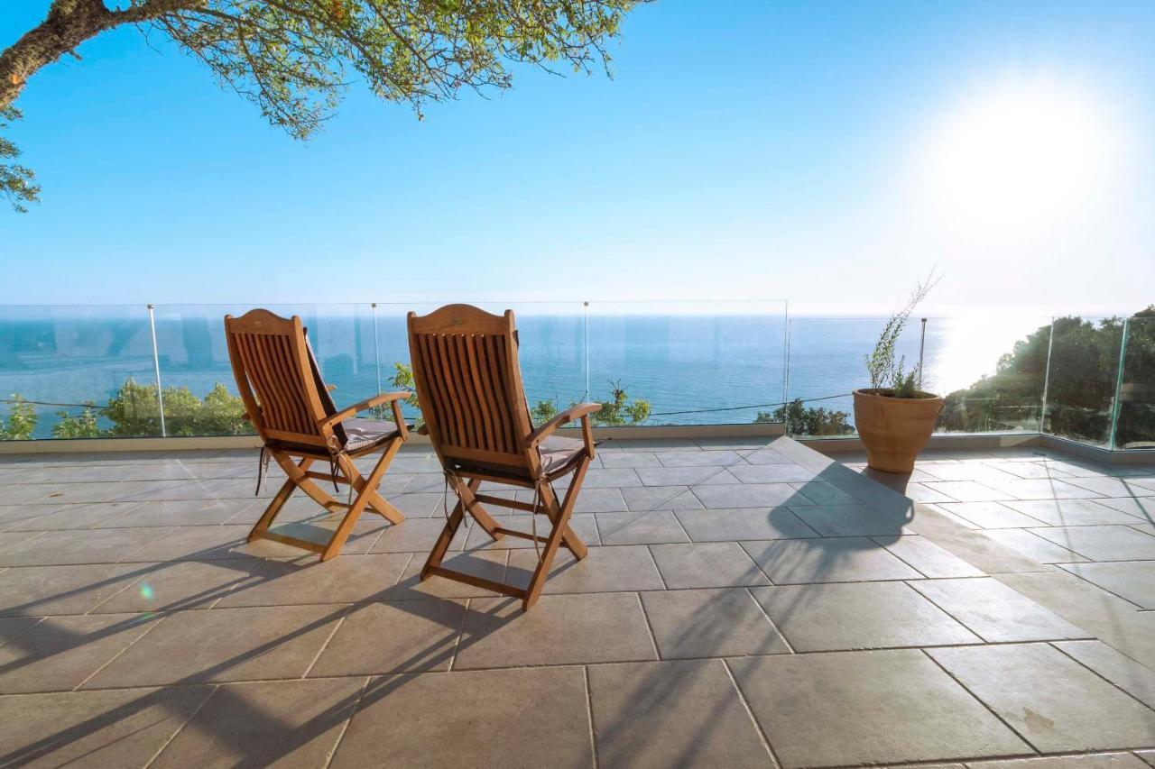 Ocean View Luxury Villa Ethra Kontogialos Exterior foto